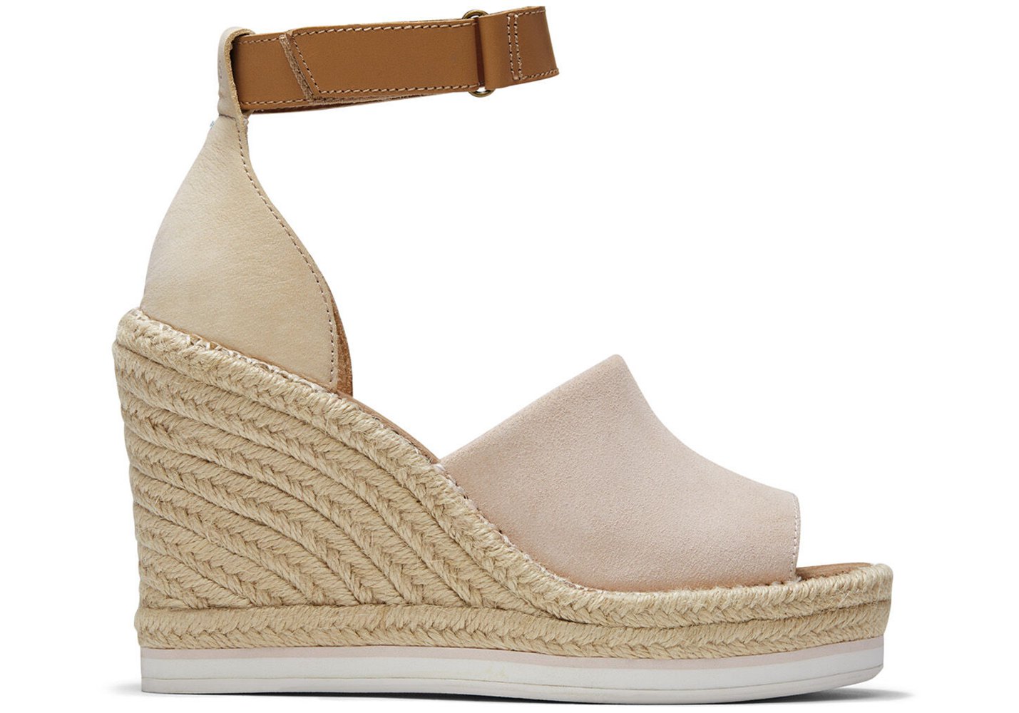 Toms Wedge Damskie Beżowe - Marisol Heel - 63AKGODXS